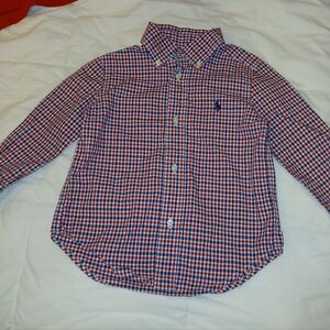 Polo Ralph Lauren Boys Checkered Button-Down Shirt